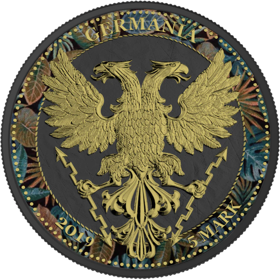 カジマルSILVER WOLF Silver Wolf (Kokbori) 1 Tenge Kazakhstan 1 oz silver coin
